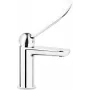 Rubinetto lavabo DEANTE Hiacynt con limitatore di temperatura, cromato, miscelatore monocomando, ottone