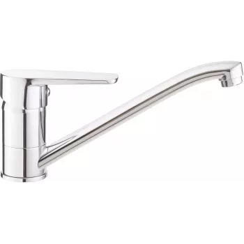Rubinetto cucina DEANTE Hiacynt cromo estraibile miscelatore monocomando a installazione a pavimento