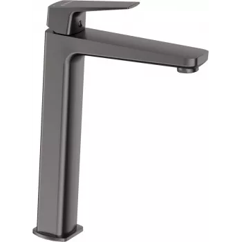 DEANTE Miscelatore lavabo con bocca alta cromato monoleva in ottone Arnika