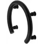 DEANTE Supporto a parete a ferro di cavallo 2-in-1 per cuffie e gamepad - nero