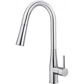 DEANTE Miscelatore cucina con bocca estraibile - 2 getti, cromato