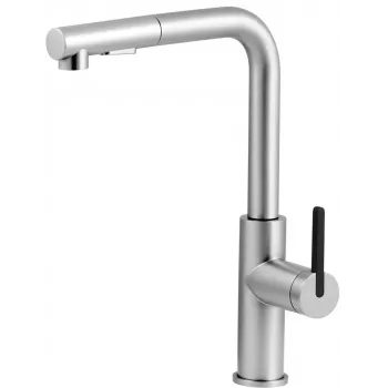 DEANTE miscelatore per cucina con bocca estraibile, cromato, monocomando, orientabile 360°