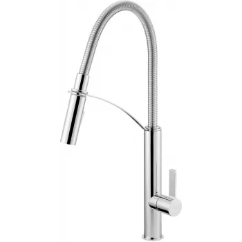 DEANTE Miscelatore per Cucina con Bocca Estraibile Hiacynt Cromo