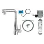 DEANTE Rubinetto cucina con sistema di filtrazione acqua e doccetta estraibile BREF075M cromato
