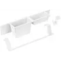 DEANTE set accessori lavello 3 pezzi: tagliere in bambù, scolapiatti in acciaio inox, dispenser sapone