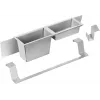 DEANTE Set accessori per lavello da cucina - Sifone salvaspazio e dispenser sapone liquido