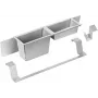 DEANTE Set accessori per lavello da cucina - Sifone salvaspazio e dispenser sapone liquido