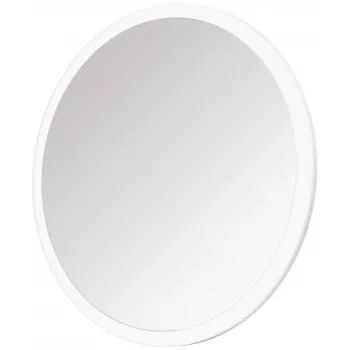 DEANTE Specchio cosmetico magnetico con retroilluminazione LED - ingrandimento 5x, dimmerazione continua, ricaricabile USB-C, bianco