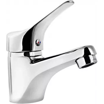 DEANTE Moza rubinetto lavabo cromo miscelatore monoleva a parete 1 foro
