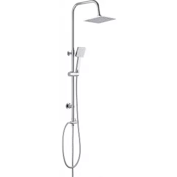 DEANTE NAC 01FK soffione doccia 1 funzione, getto pioggia, cromo, 100 mm
