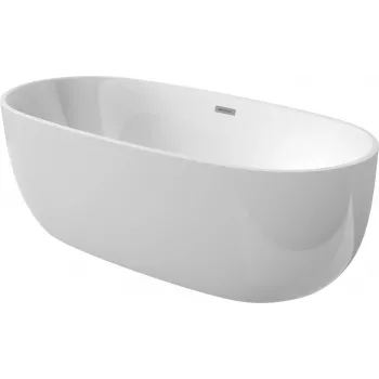 DEANTE vasca da bagno in acrilico freestanding ovale - 160 cm
