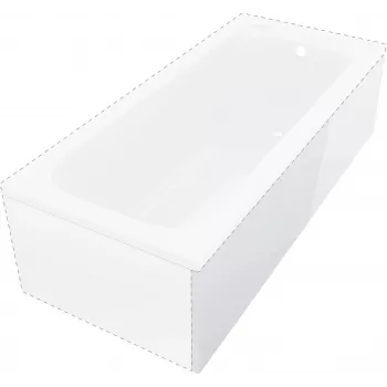 DEANTE Rivestimento vasca Prizma 170 cm - lato lungo bianco lucido acrilico