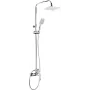 DEANTE Sistema doccia pioggia con miscelatore monoleva, cromato, soffione 250 mm