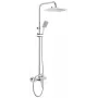 DEANTE Soffione doccia con miscelatore doccia cromato 250mm