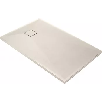 DEANTE Piatto Doccia Rettangolare in Granito 100x70 cm Nero Opaco