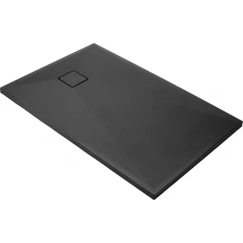 DEANTE Piatto doccia rettangolare in granito 1200x900 mm nero