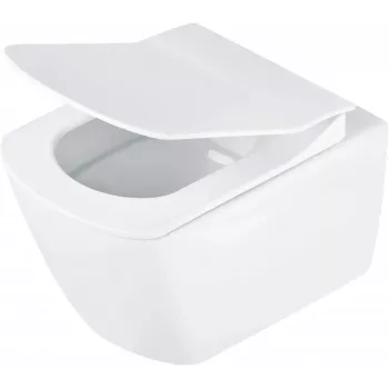 DEANTE Vaso WC sospeso rimless serie President bianco ceramica