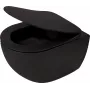 DEANTE WC sospeso a parete senza brida bianco forma a D