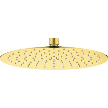 DEANTE Soffione a soffitto rotondo - 250 mm, nero opaco