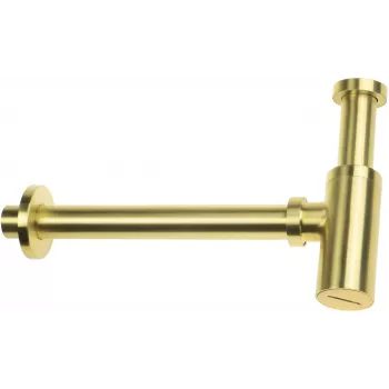 DEANTE sifone lavabo rotondo sifone a bottiglia ottone cromo G 1 1/4