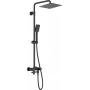 DEANTE Soffione doccia con miscelatore vasca - bocca orientabile, cromo, ottone