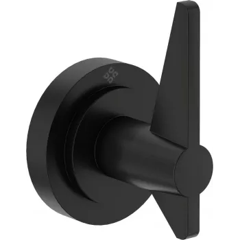 DEANTE Gancio singolo per pareti forate - acciaio zincato, sporgenza 40 mm, montaggio senza attrezzi