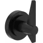 DEANTE Gancio singolo per pareti forate - acciaio zincato, sporgenza 40 mm, montaggio senza attrezzi