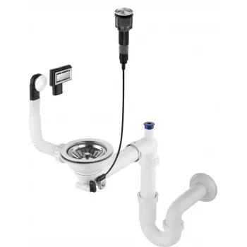 DEANTE Sifone per lavello in granito a 1 vasca - Space-Saver