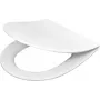 DEANTE sedile WC slim con chiusura soft-close a D bianco duroplast