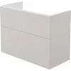 DEANTE Smart mobile sottolavabo sospeso senza piano lavabo, bianco lucido, 2 cassetti soft-close, 60 cm