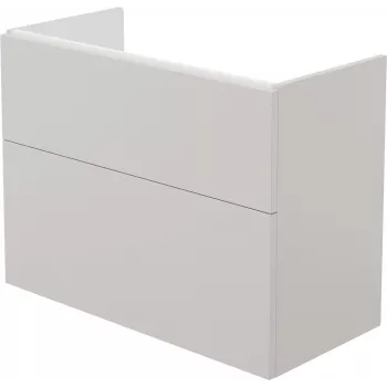 DEANTE Smart mobile sottolavabo sospeso senza piano lavabo, bianco lucido, 2 cassetti soft-close, 60 cm
