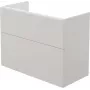 DEANTE Smart mobile sottolavabo sospeso senza piano lavabo, bianco lucido, 2 cassetti soft-close, 60 cm