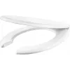 DEANTE Sedile WC soft-close in durolpast, cerniere regolabili, bianco lucido
