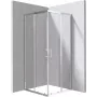 DEANTE Box doccia quadrato 80x80 cm telaio cromo doppie ante scorrevoli