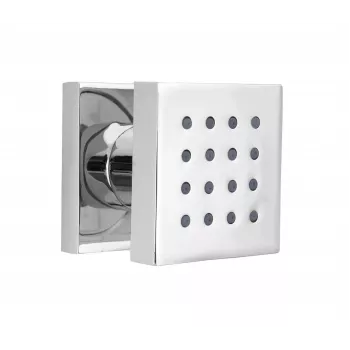 DEANTE Square soffione doccia 200x200 mm acciaio inox cromato