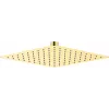 DEANTE Soffione doccia in acciaio inox - 250x250 mm soffione quadrato cromo lucido