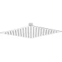 DEANTE Soffione doccia in acciaio - 250x250 mm - soffione quadrato effetto pioggia