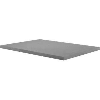 DEANTE Fioriera in pietra per palo - sistema modulare, cemento, grigio, 360x360x50 mm
