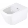 DEANTE bidet sospeso Cersanit Crea ceramica bianco lucido rettangolare 1 foro rubinetto