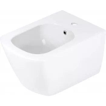DEANTE bidet sospeso Cersanit Crea ceramica bianco lucido rettangolare 1 foro rubinetto