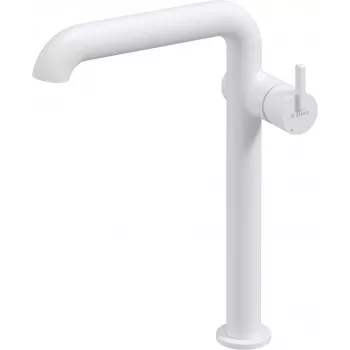 DEANTE Miscelatore alto per lavabo con bocca rettangolare, cromo
