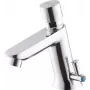DEANTE miscelatore lavabo con temporizzatore e regolazione della temperatura - senza piletta, cromo