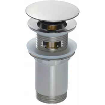 DEANTE tappo universale per lavabo o bidet con guarnizione - cromo