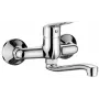 Rubinetto lavabo da parete DEANTE nero opaco Arnika Nero
