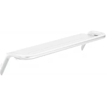 DEANTE mensola a parete bianca 1100x260x50 mm mensola sospesa, staffe nascoste, portata 10 kg