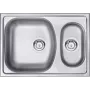DEANTE ZEX 0503 Lavello in granito composito 1,5 vasche Onyx