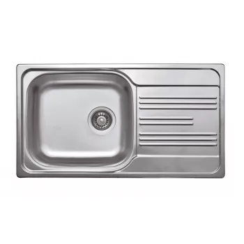 DEANTE ZEX 3113 lavello in acciaio inox a 1 vasca con gocciolatoio