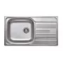 DEANTE ZEX 3113 lavello in acciaio inox a 1 vasca con gocciolatoio