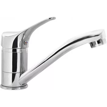 DEANTE Miscelatore lavabo Zicco con bocca orientabile, cromato, monocomando, 1 foro, montaggio a parete