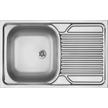 DEANTE ZM5 3110 lavello 1 vasca in granito composito con gocciolatoio - appoggio, onice nero